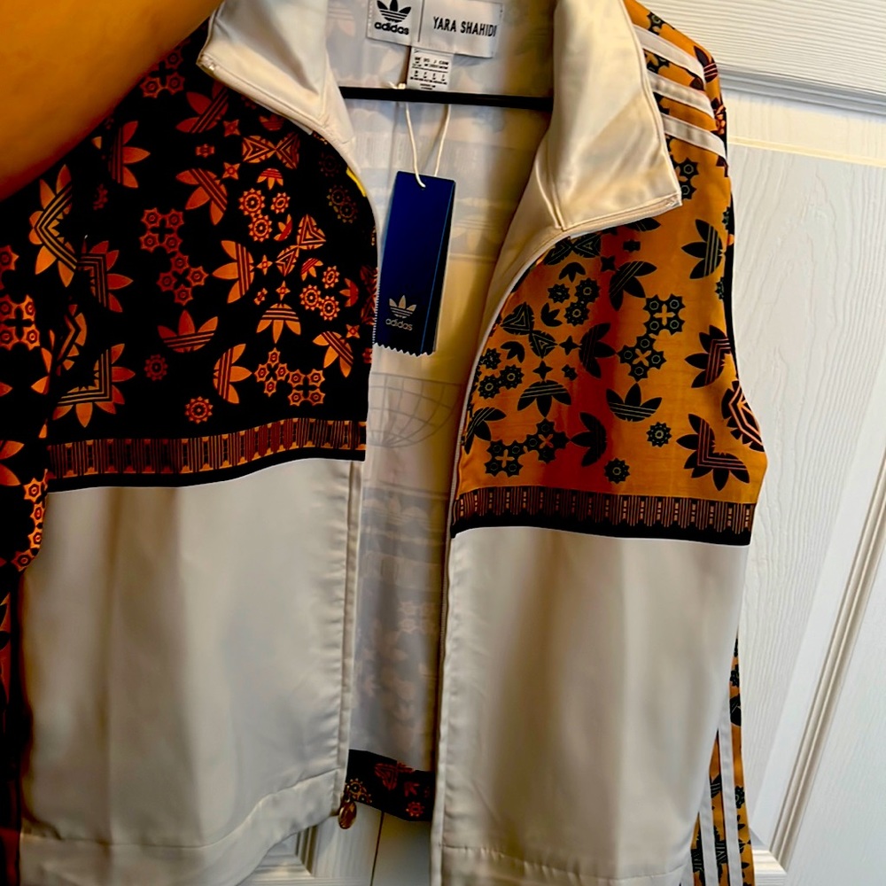 Adidas Yara Shahidi Satin Jacket